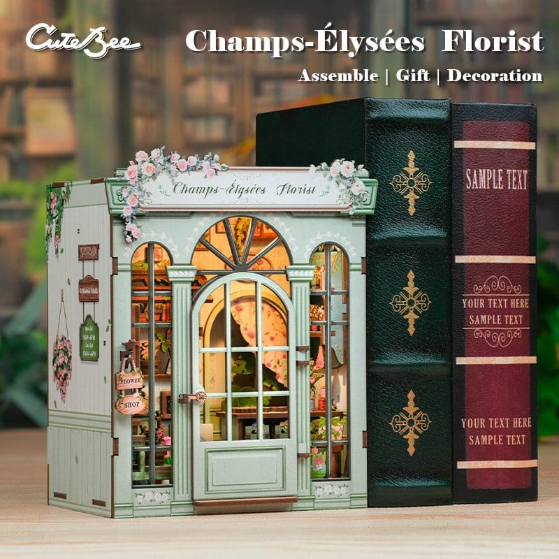 Maquette Miniature House Champs-Élysées Florist 18 x 16 cm