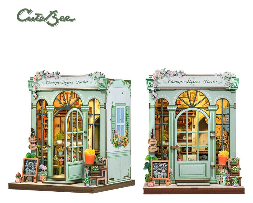 Maquette Miniature House Champs-Élysées Florist 18 x 16 cm