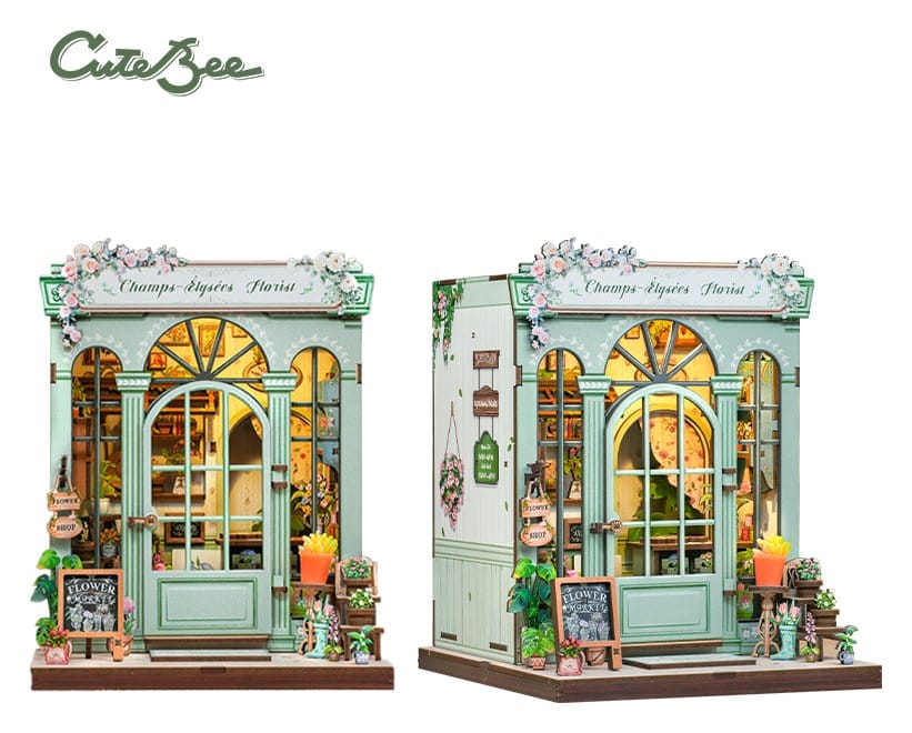 Maquette Miniature House Champs-Élysées Florist 18 x 16 cm