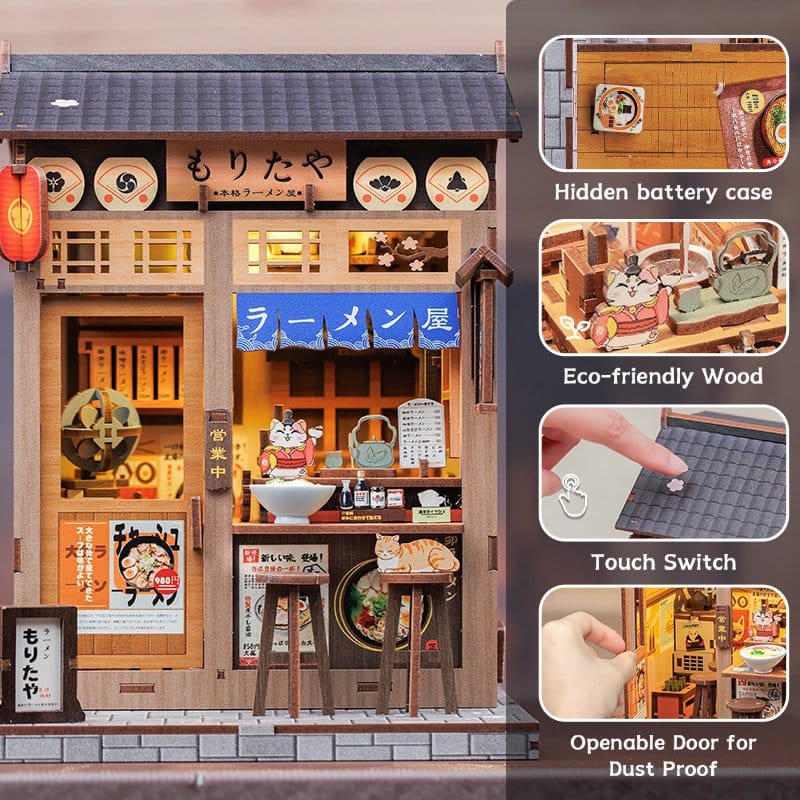 Figurine Model Kit Miniature House Morita-Ya 21 x 16 cm