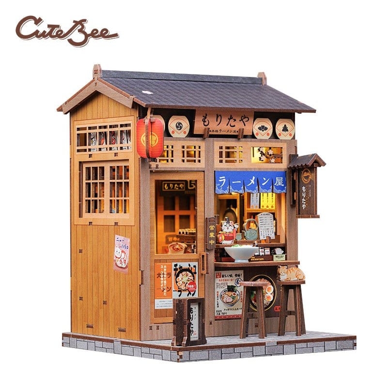 Figurine Model Kit Miniature House Morita-Ya 21 x 16 cm