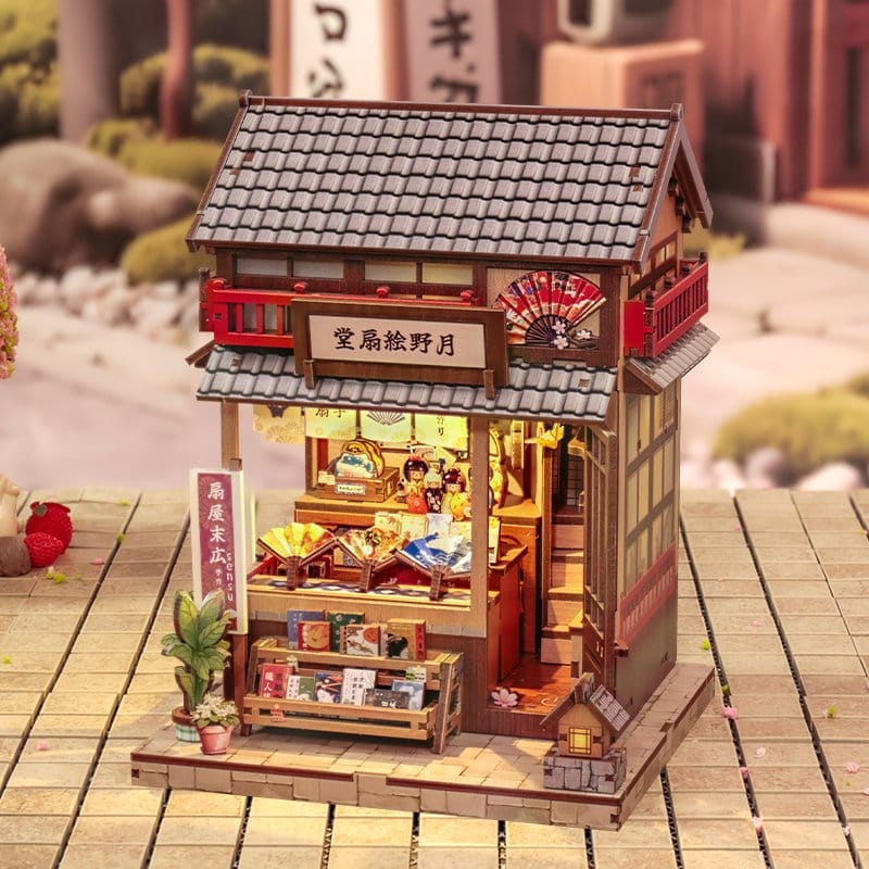 Figurine Model Kit Miniature House Tsukino Eogi-dou 19 x 14 cm