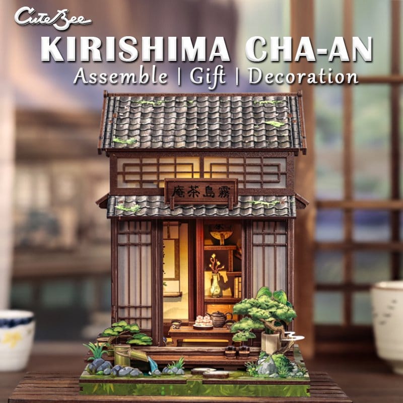 Maquette Miniature House Kirishima Cha-an 19 x 14 cm