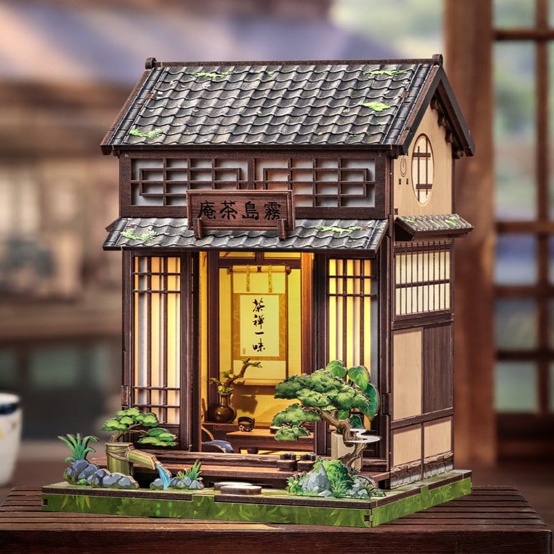 Maquette Miniature House Kirishima Cha-an 19 x 14 cm