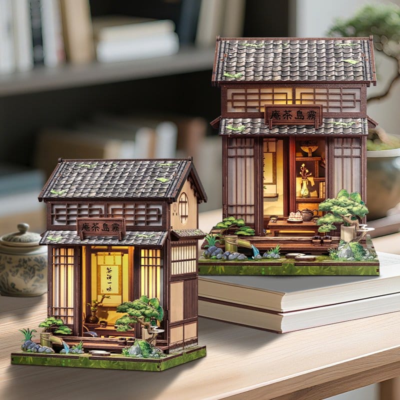 Maquette Miniature House Kirishima Cha-an 19 x 14 cm