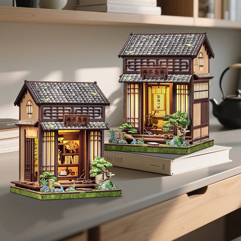 Maquette Miniature House Kirishima Cha-an 19 x 14 cm