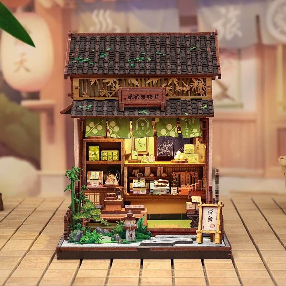 Maquette Miniature House Kanmi-dokoro Kurihara 19 x 15 cm