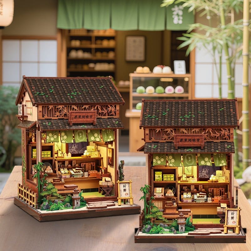 Maquette Miniature House Kanmi-dokoro Kurihara 19 x 15 cm