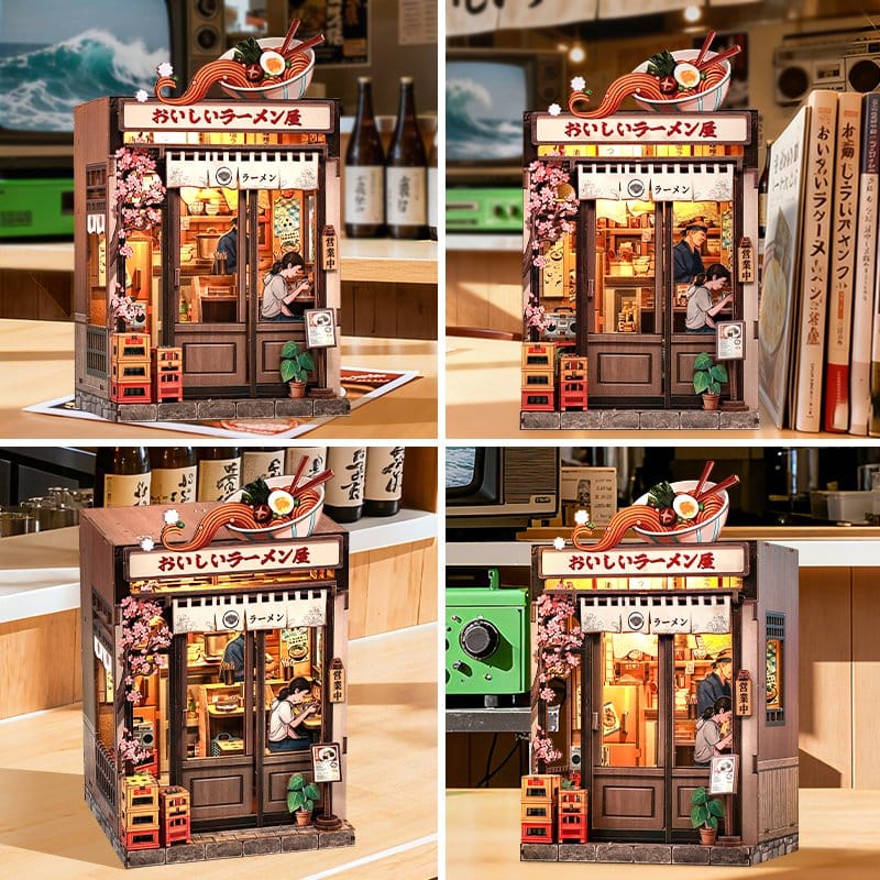 Figurine Model Kit Miniature House Oishii Kyoto 22 x 13 cm