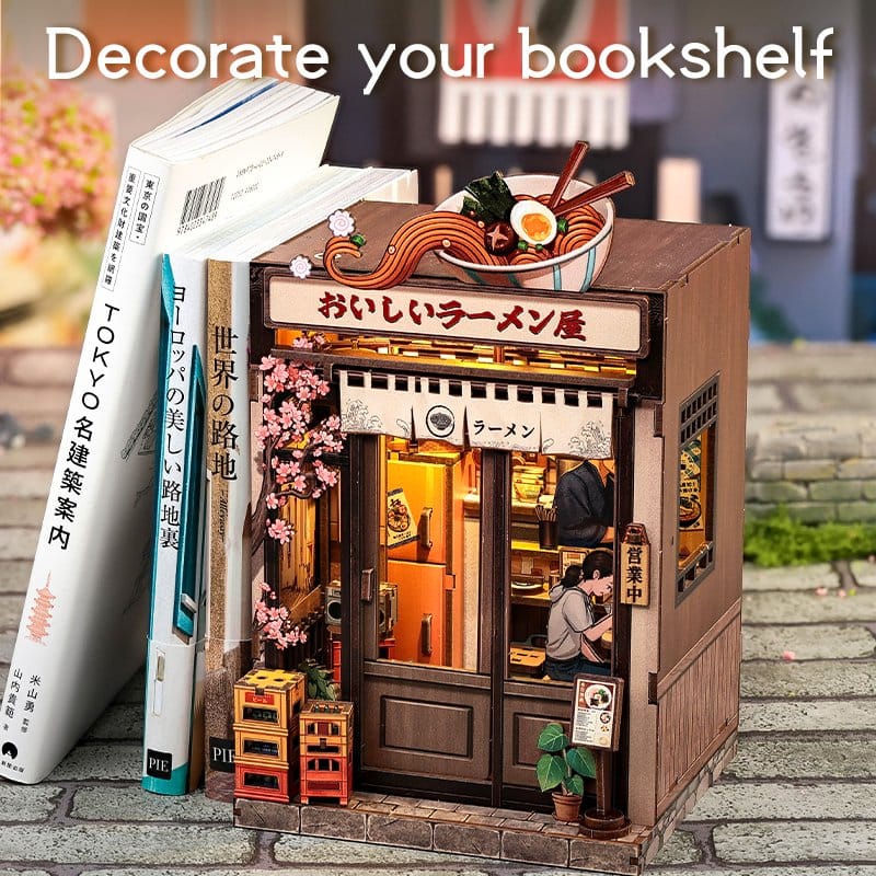 Figurine Model Kit Miniature House Oishii Kyoto 22 x 13 cm