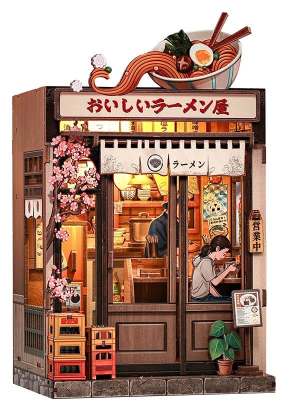 Figurine Model Kit Miniature House Oishii Kyoto 22 x 13 cm