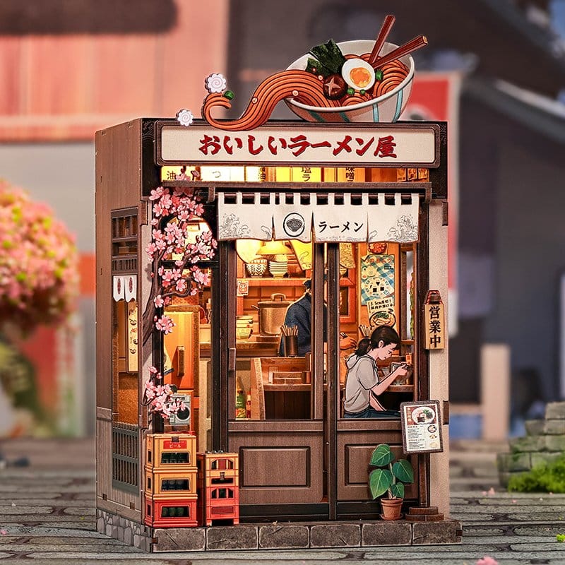 Figurine Model Kit Miniature House Oishii Kyoto 22 x 13 cm