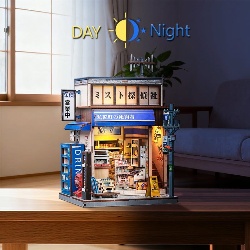 Maquette Miniature House Beika-cho Convenience Store 22 x 15 cm