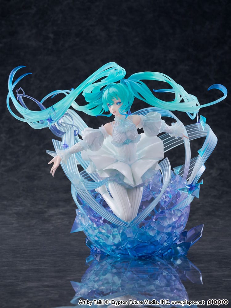 Hatsune Miku statuette PVC 1/7 Hatsune Miku - Crystal Dress Ver. 22 cm