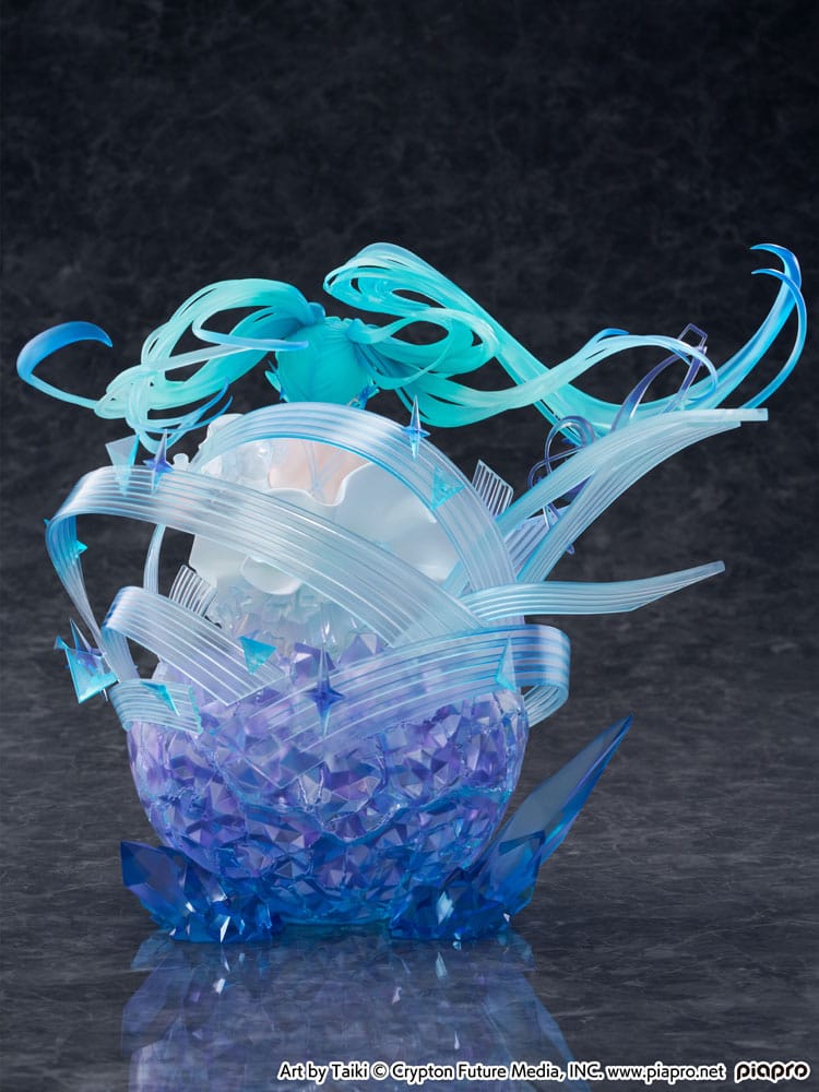 Hatsune Miku statuette PVC 1/7 Hatsune Miku - Crystal Dress Ver. 22 cm