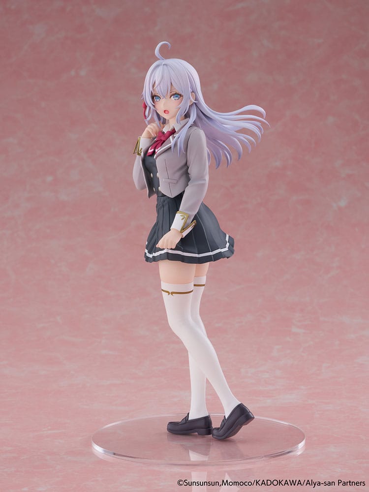 Alya Sometimes Hides Her Feelings in Russian statuette PVC Cantabile Alisa Mikhailovna Kujou 21 cm