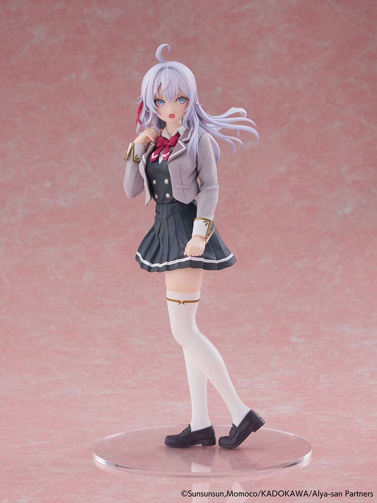 Alya Sometimes Hides Her Feelings in Russian statuette PVC Cantabile Alisa Mikhailovna Kujou 21 cm