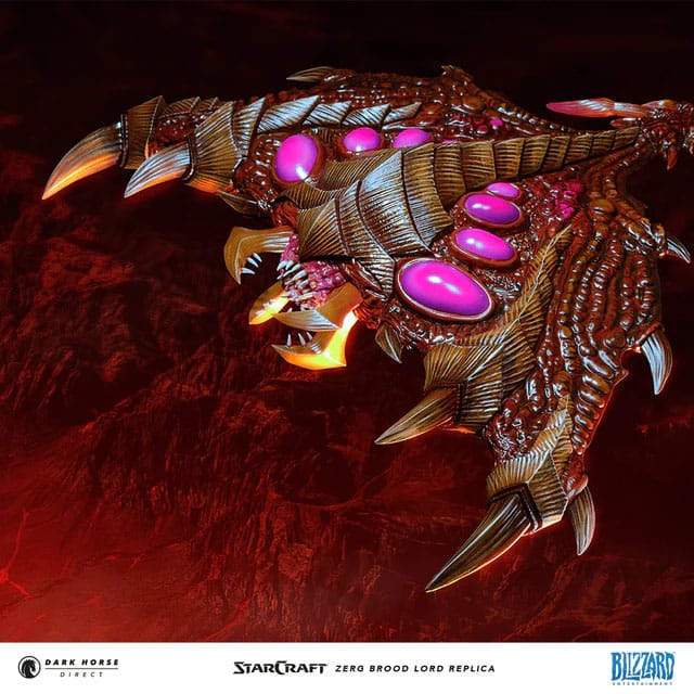 StarCraft réplique Zerg Brood Lord 25 cm