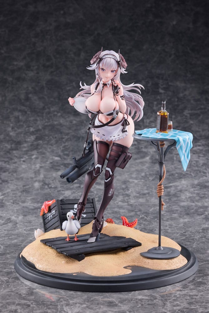 Original Character statuette 1/7 Ijuu Senki Series: Tactician Mianji Limited Distribution 27 cm