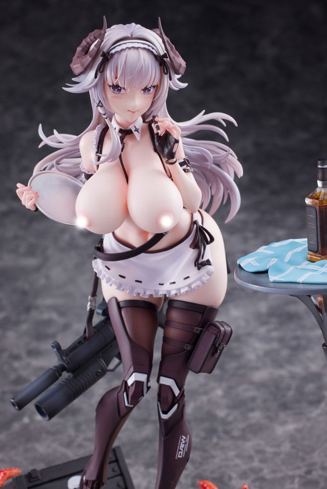 Original Character statuette 1/7 Ijuu Senki Series: Tactician Mianji Limited Distribution 27 cm