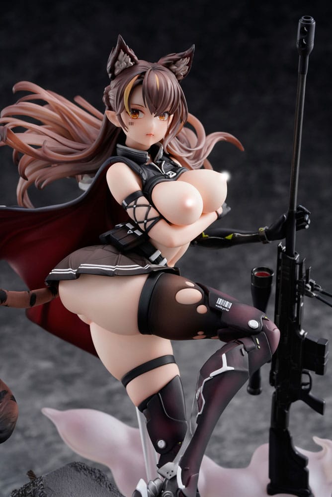 Original Character statuette 1/7 Ijuu Senki Series: Sniper Karihime Limited Distribution 27 cm