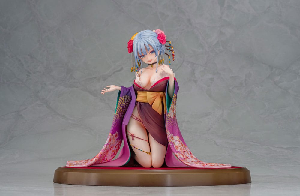 Original Character statuette 1/7 Shujuu Ecstasy Shion Oiran Ver. 15 cm