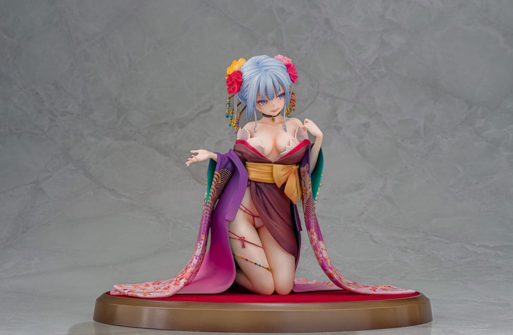 Original Character statuette 1/7 Shujuu Ecstasy Shion Oiran Ver. 15 cm