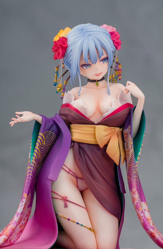 Original Character statuette 1/7 Shujuu Ecstasy Shion Oiran Ver. 15 cm