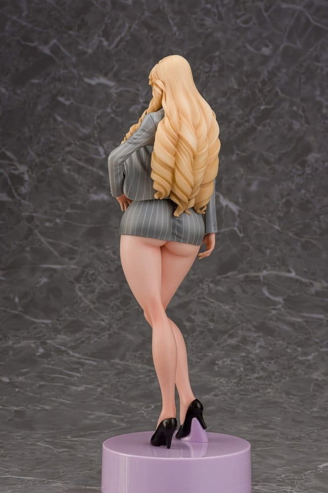 Gal Ane Shachou to Harem Office figurine PVC 1/7 Nishigori Ai (Grey Suit Ver.) 26 cm
