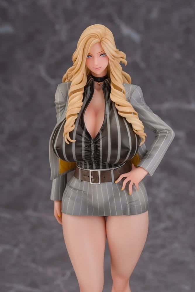 Gal Ane Shachou to Harem Office figurine PVC 1/7 Nishigori Ai (Grey Suit Ver.) 26 cm