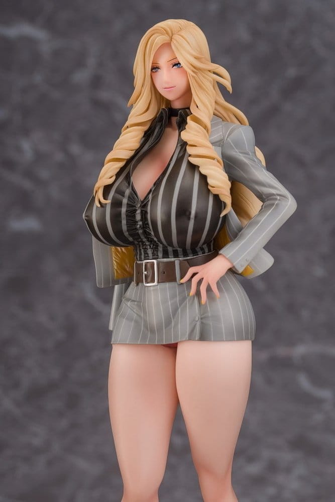 Gal Ane Shachou to Harem Office figurine PVC 1/7 Nishigori Ai (Grey Suit Ver.) 26 cm