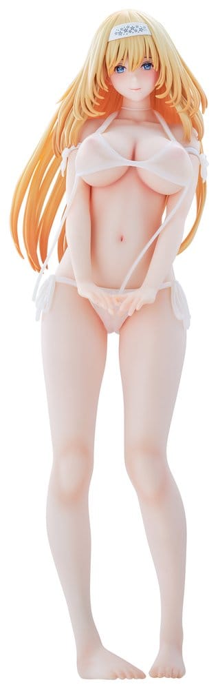 Original Model statuette 1/5 Tomoe Sakura Swimsuit Blonde Hair Wholesome Ver. Illustration by Toshi Tsutakaze 32 cm