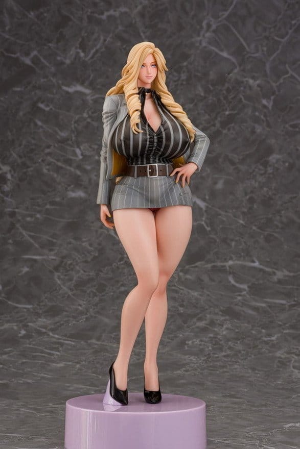 Gal Ane Shachou to Harem Office figurine PVC 1/7 Nishigori Ai (Grey Suit Ver.) Wholesome Ver. 26 cm