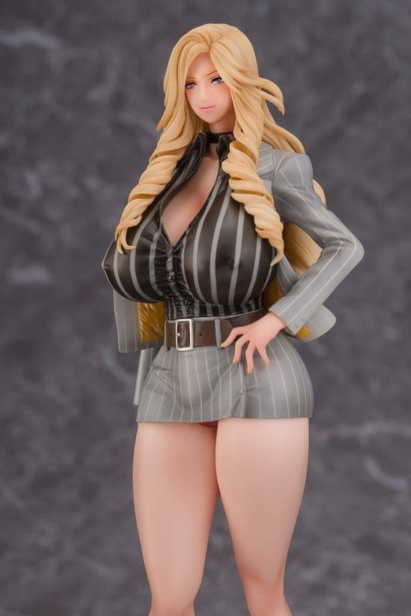 Gal Ane Shachou to Harem Office figurine PVC 1/7 Nishigori Ai (Grey Suit Ver.) Wholesome Ver. 26 cm