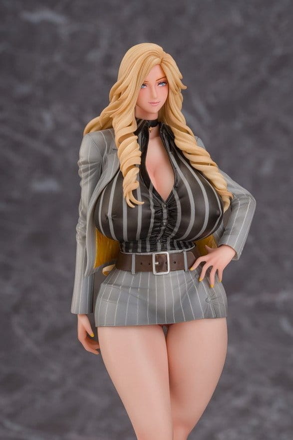 Gal Ane Shachou to Harem Office figurine PVC 1/7 Nishigori Ai (Grey Suit Ver.) Wholesome Ver. 26 cm