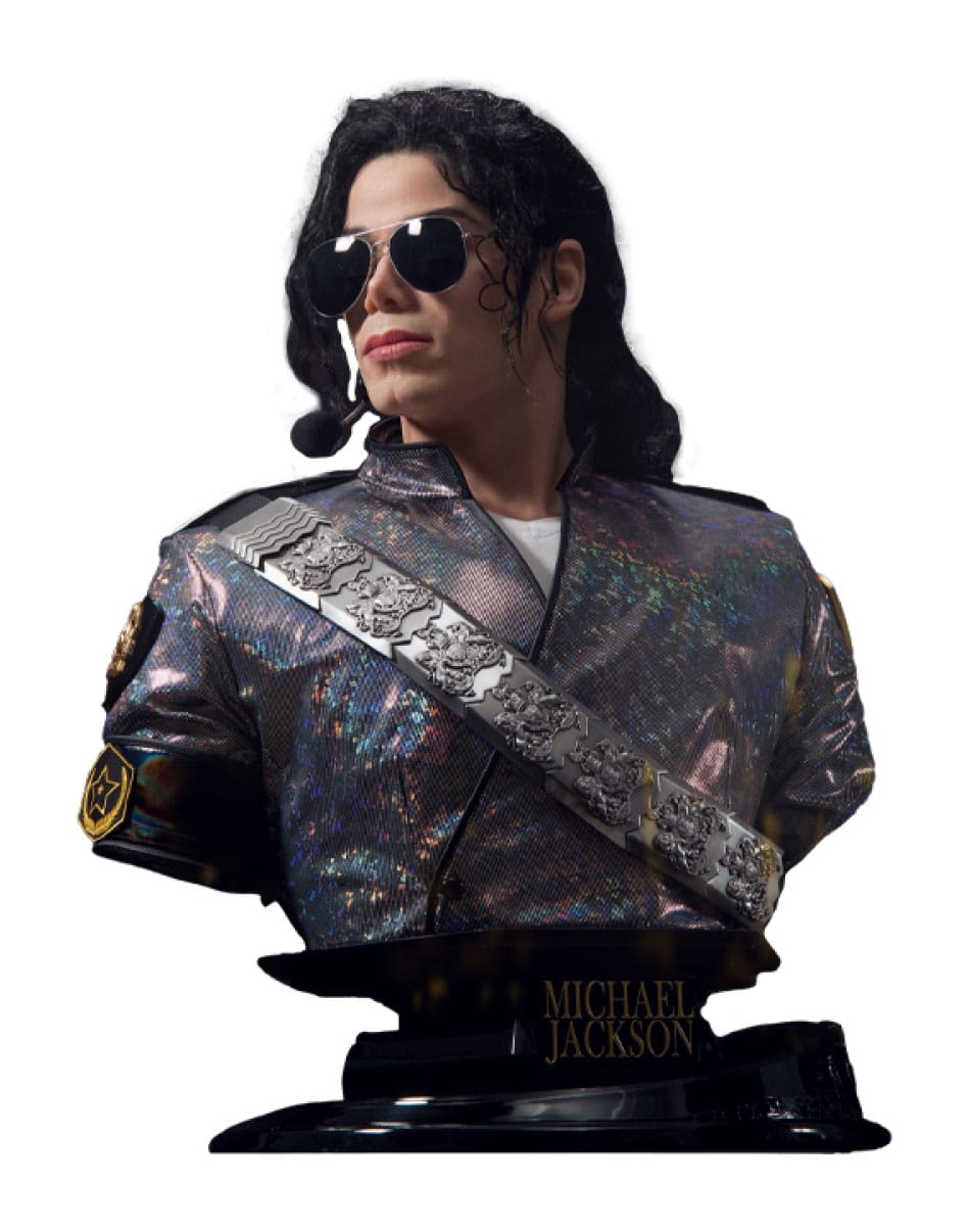Michael Jackson buste 1/1 Dangerous Tour 78 cm