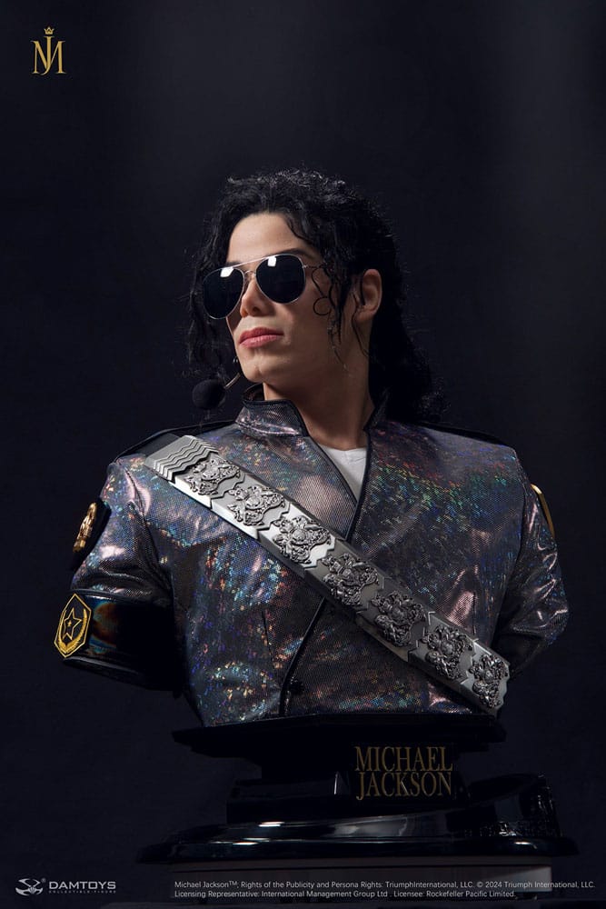 Michael Jackson buste 1/1 Dangerous Tour 78 cm