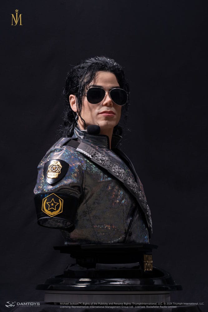 Michael Jackson buste 1/1 Dangerous Tour 78 cm