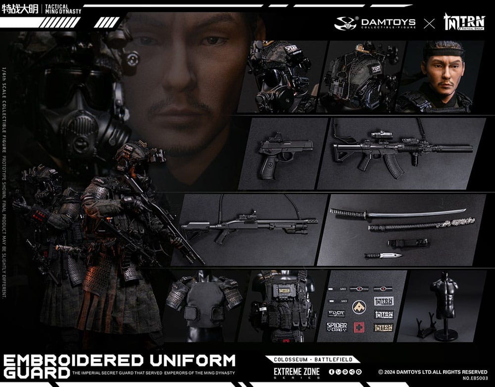 Special Warfare Ming Dynasty Extreme Zone figurine 1/6 Jinyiwei 28 cm