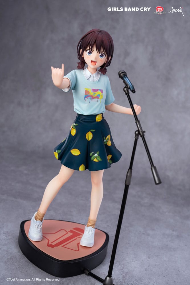Girls Band Cry statuette PVC 1/7 Natsu wo Mankitsu shite Sakebe Series No. 1 Nina Iseri 24 cm