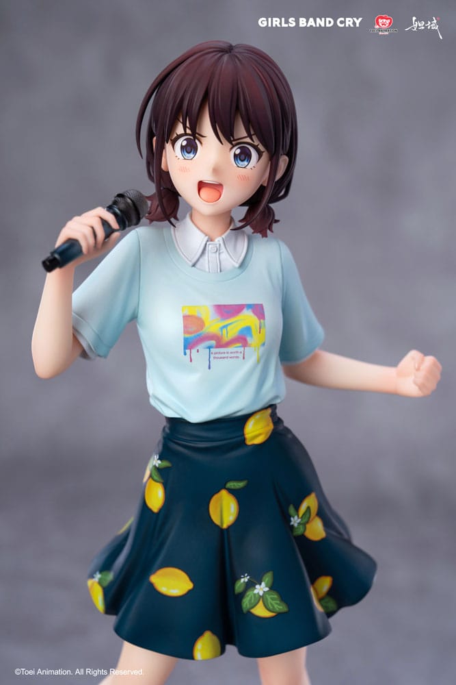 Girls Band Cry statuette PVC 1/7 Natsu wo Mankitsu shite Sakebe Series No. 1 Nina Iseri 24 cm