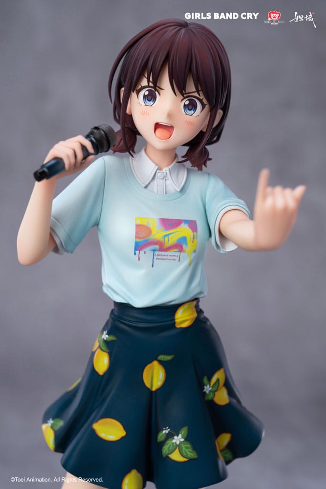 Girls Band Cry statuette PVC 1/7 Natsu wo Mankitsu shite Sakebe Series No. 1 Nina Iseri 24 cm