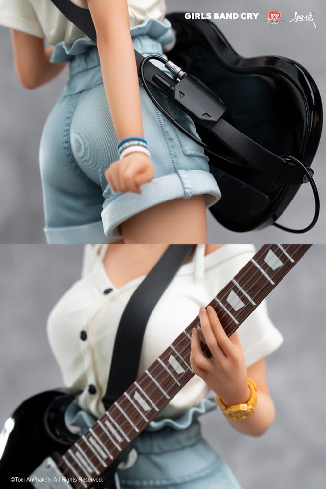 Girls Band Cry statuette PVC 1/7 Natsu wo Mankitsu shite Sakebe Series No. 3 Rupa 26 cm