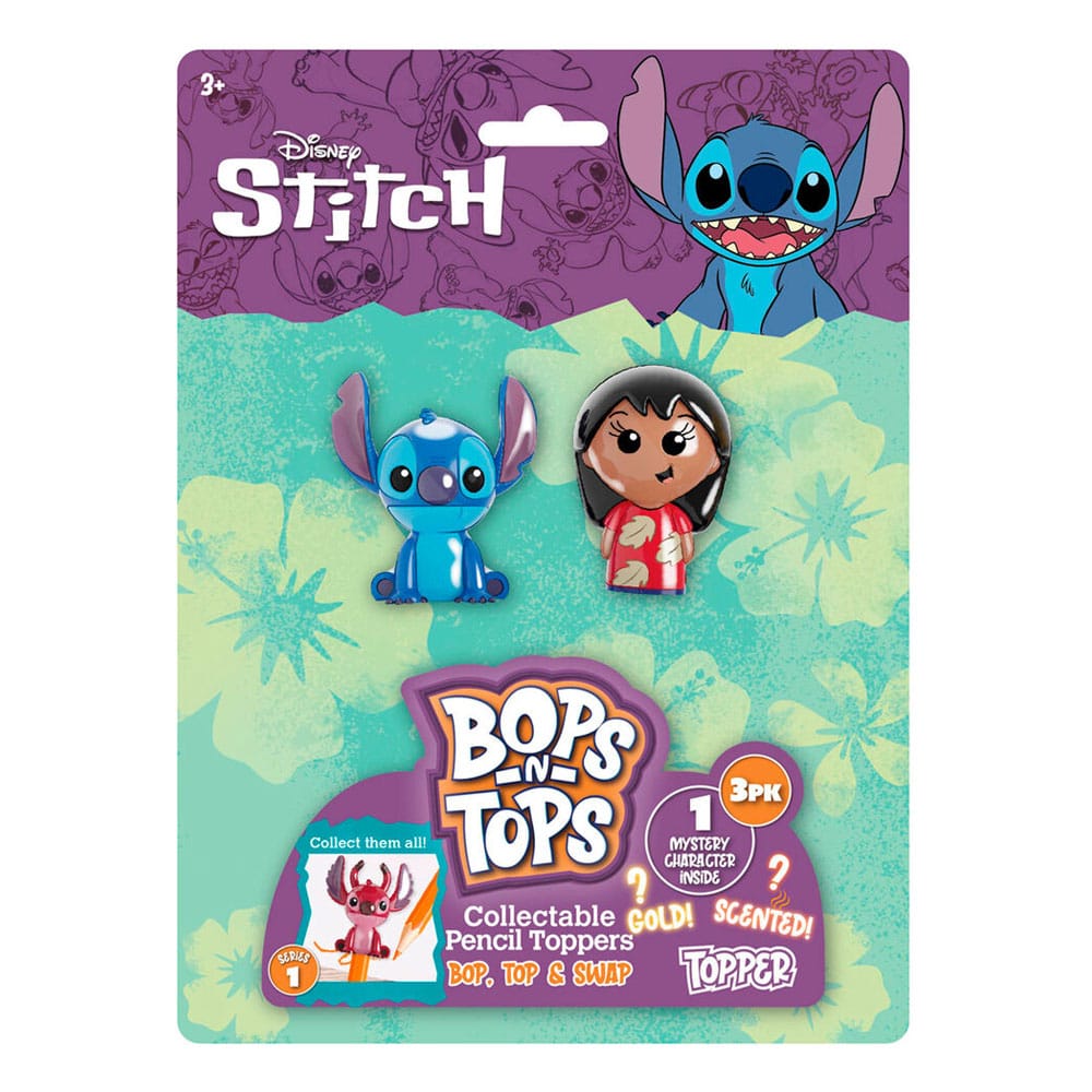 Lilo & Stitch Blister avec 3 figurines pour stylos