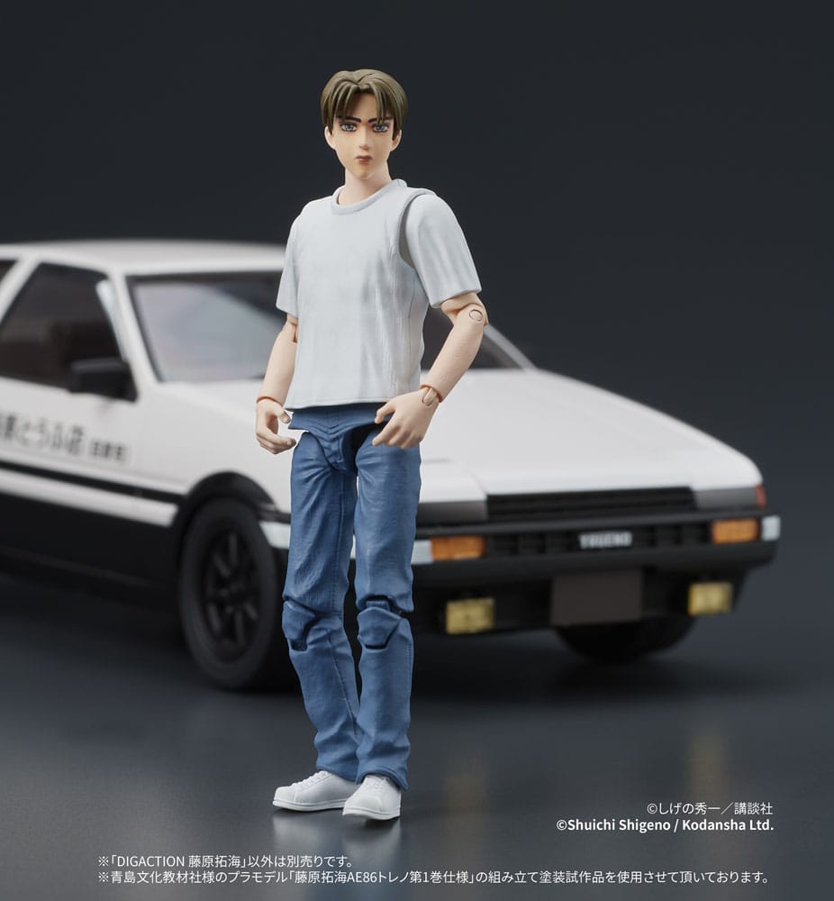 Initial D Digaction figurine Takumi Fujiwara 7 cm