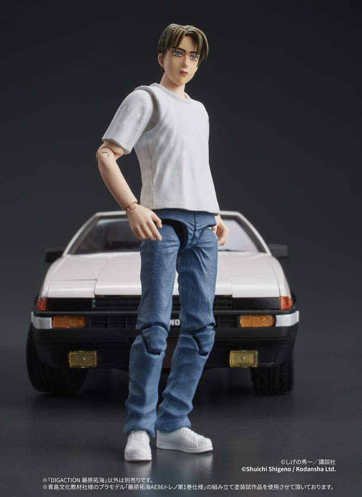 Initial D Digaction figurine Takumi Fujiwara 7 cm