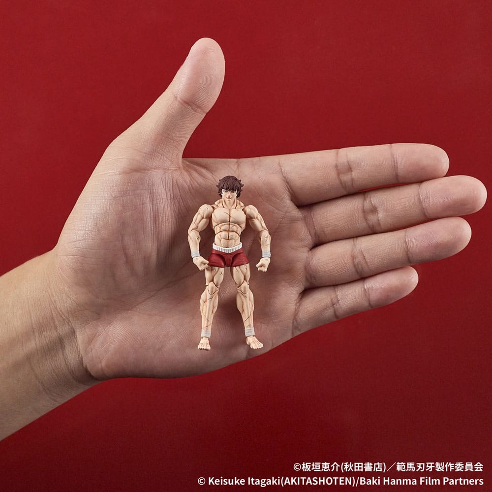 Baki Hanma Digaction figurine Baki Hanma 7 cm