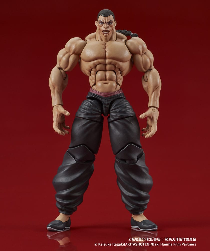 Baki Hanma Digaction figurine Retsu Kaioh 7 cm