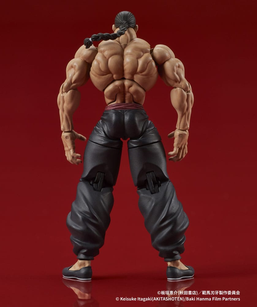 Baki Hanma Digaction figurine Retsu Kaioh 7 cm
