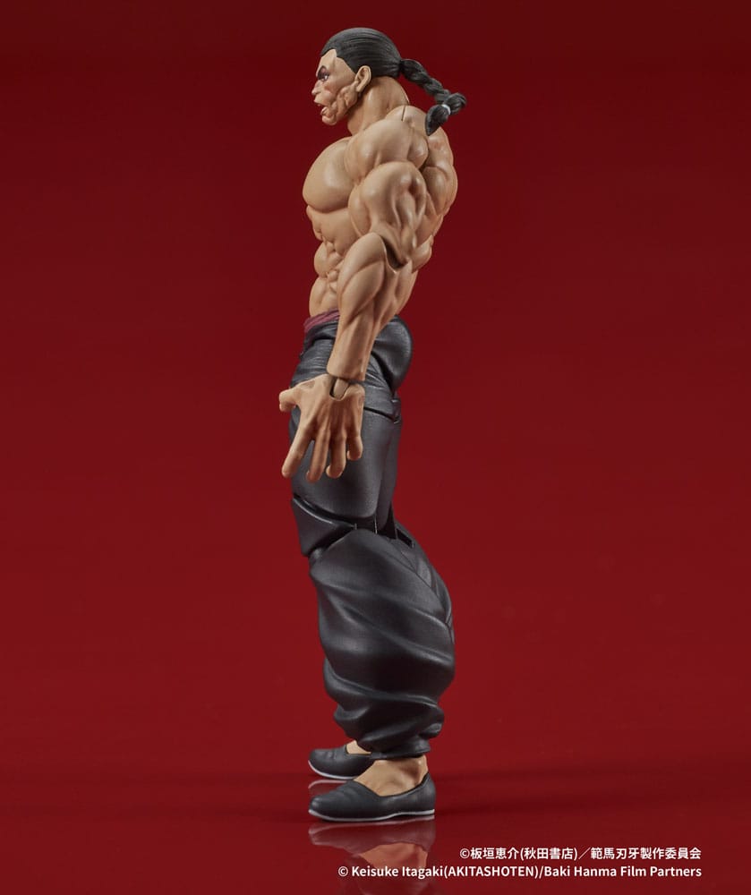 Baki Hanma Digaction figurine Retsu Kaioh 7 cm
